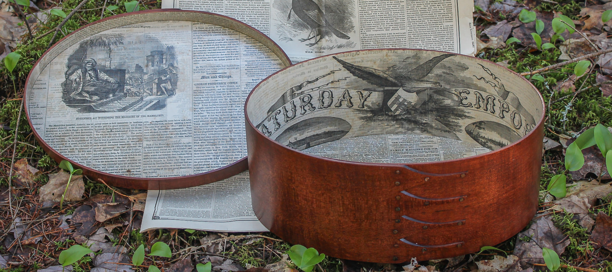 Antique Newspaper-Lined Products: My Thoughts on Pricing