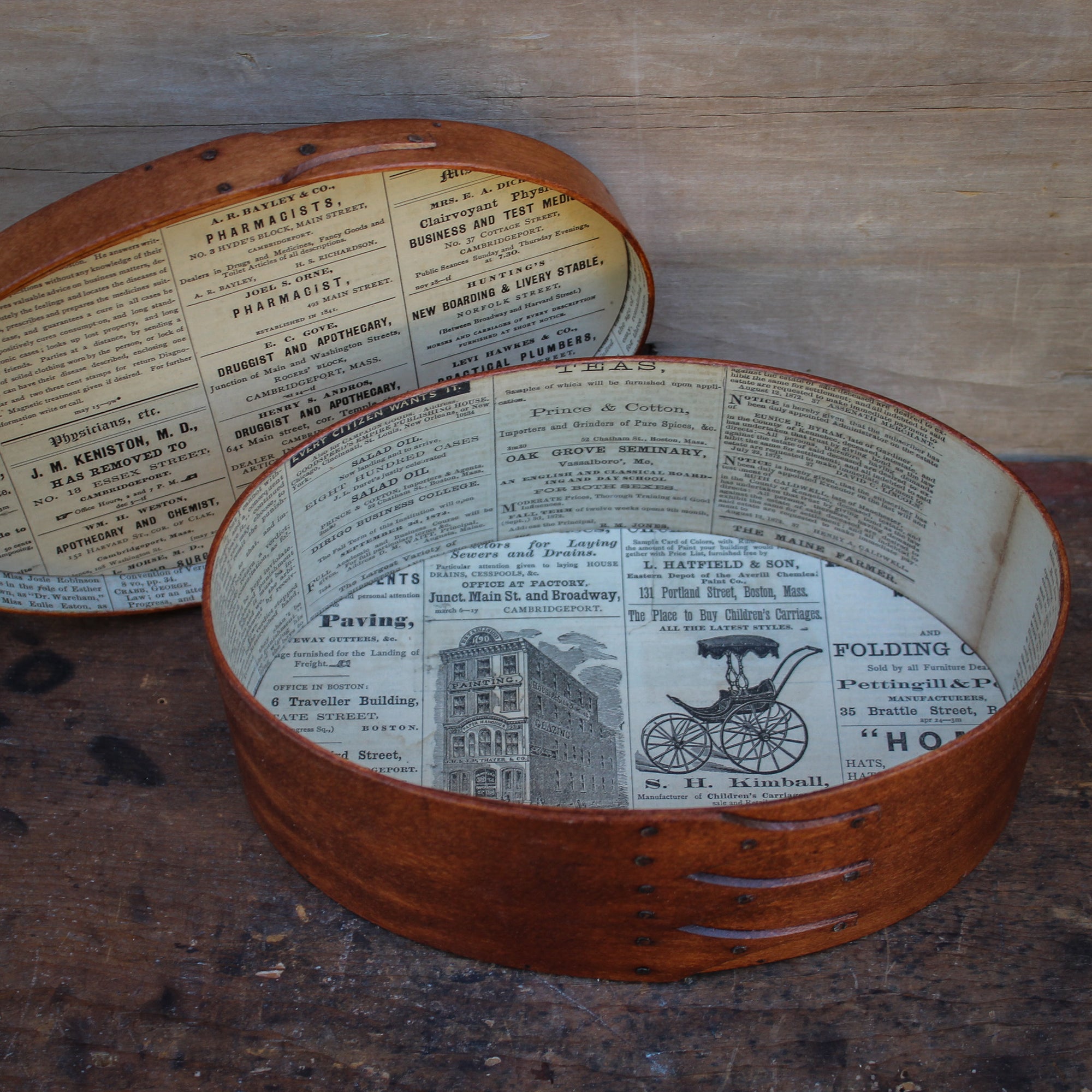 Paper-Lined Shaker Boxes