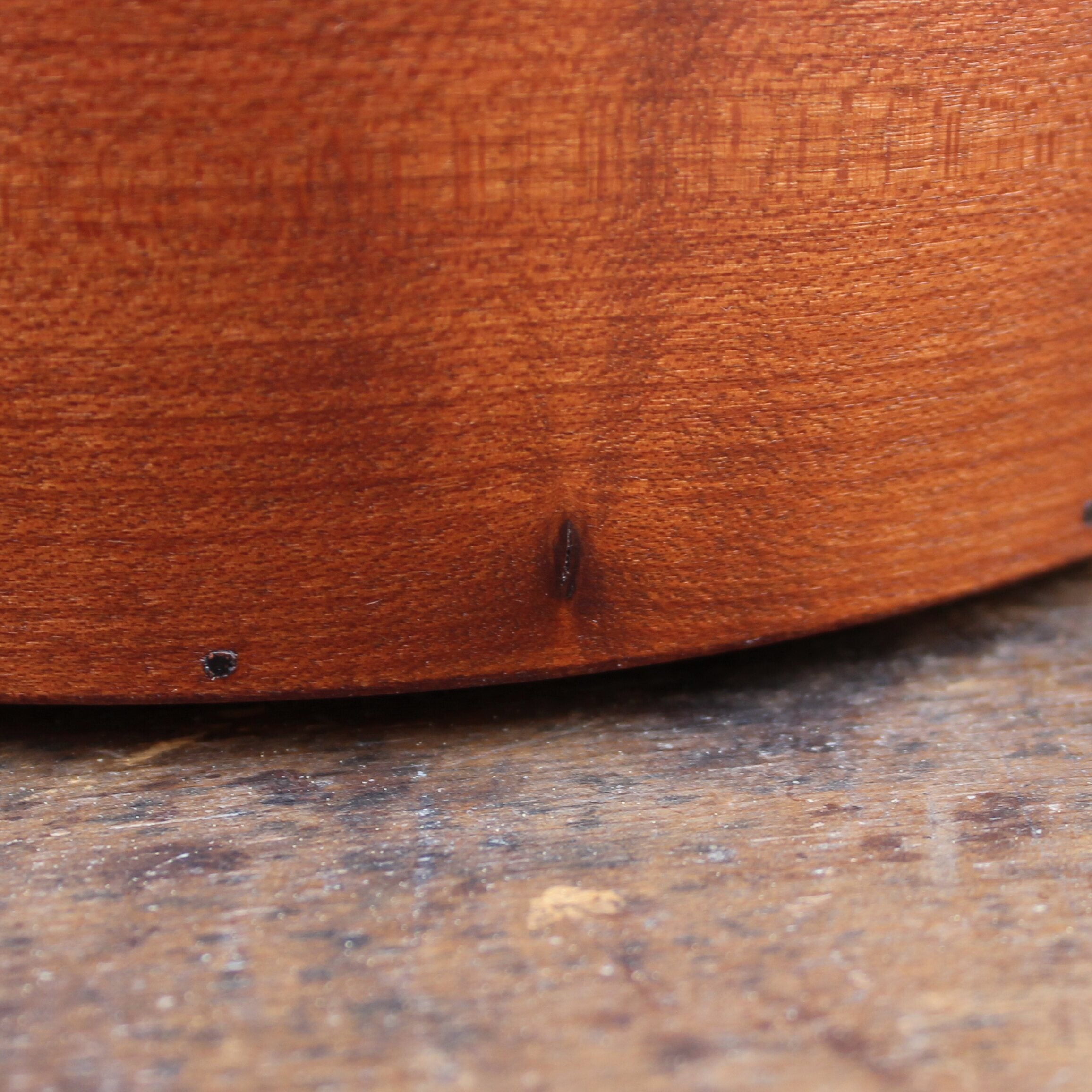 Size #7 Oval Box, Antiqued Natural Finish **2nd, Discounted**