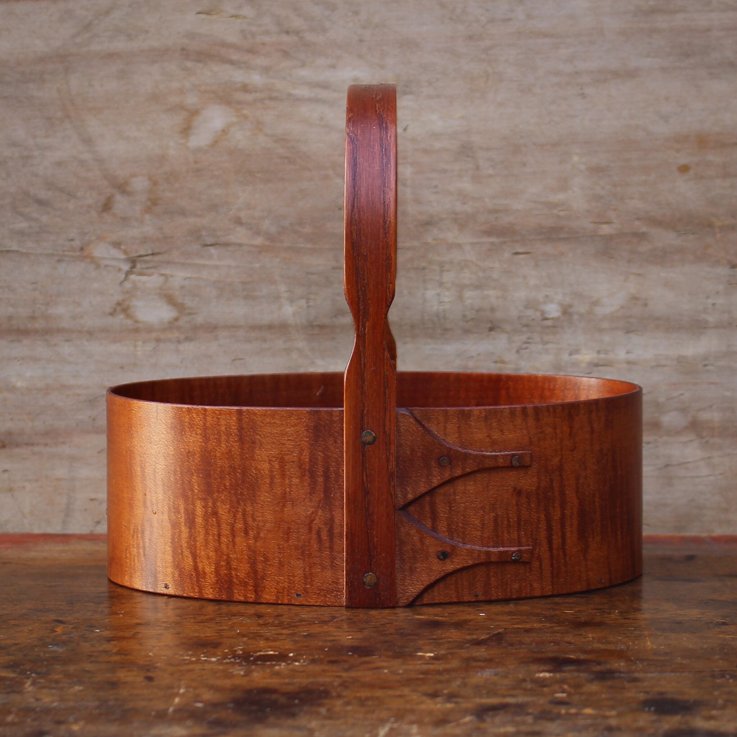 Size #3 Carrier, Antiqued Natural Finish