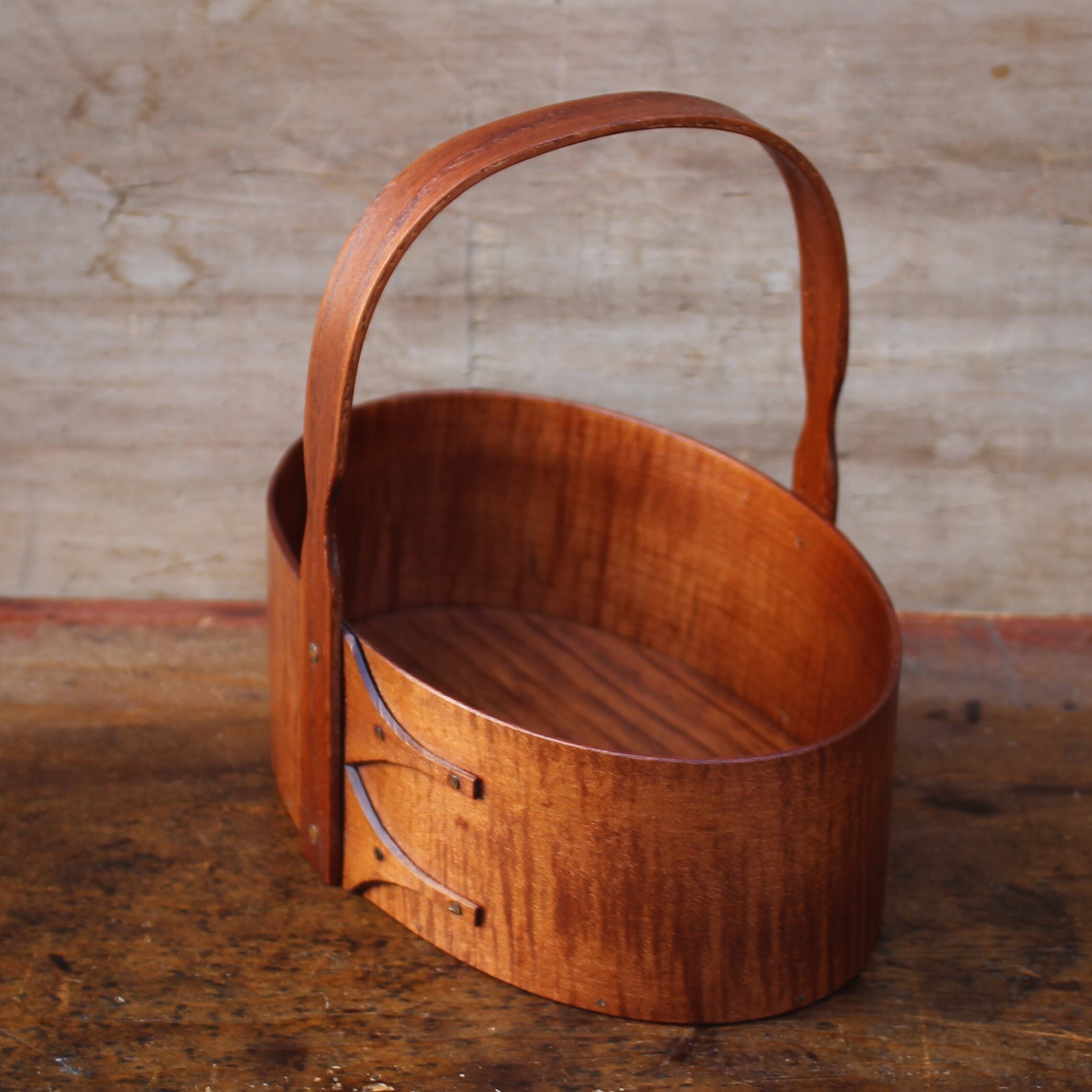 Size #3 Carrier, Antiqued Natural Finish