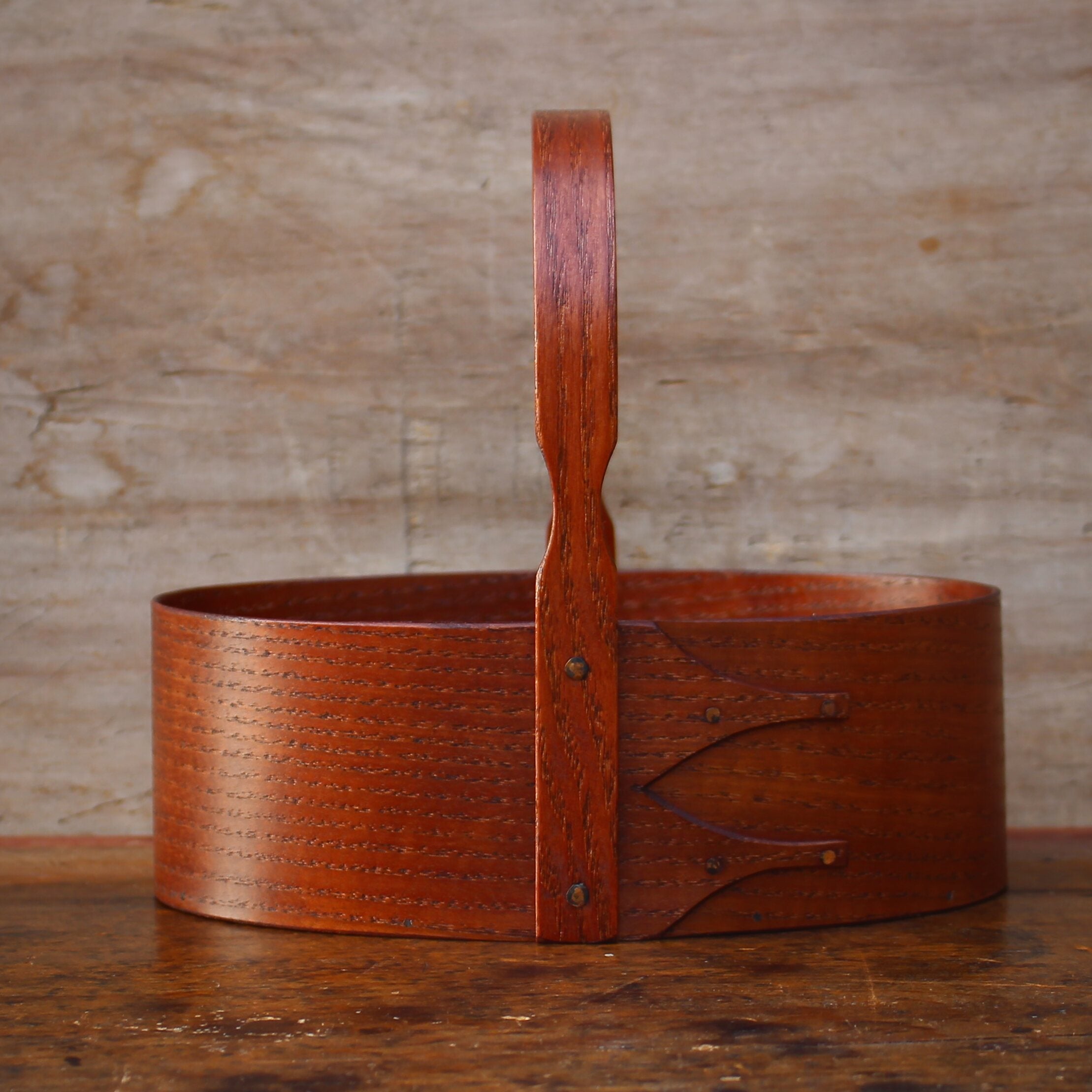 Size #3 Carrier, Antiqued Natural Finish, Ash Band