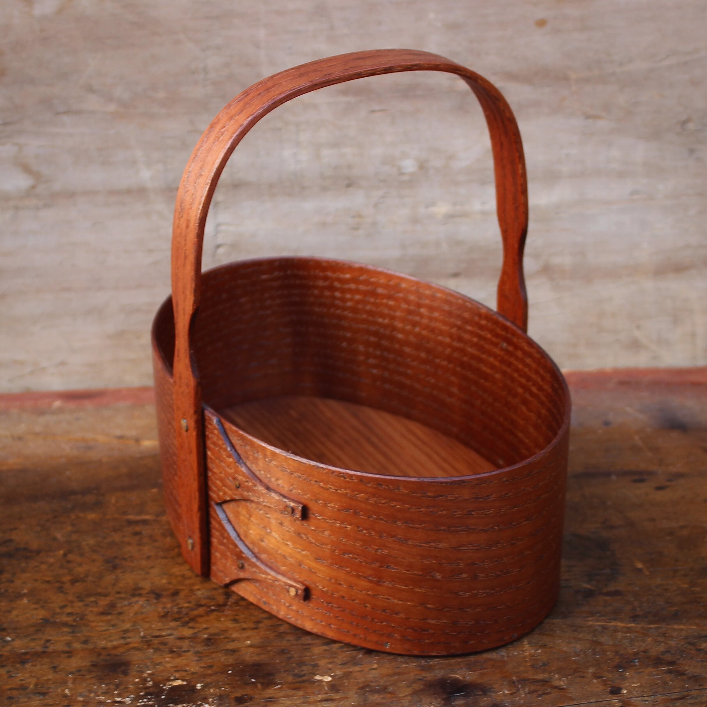 Size #3 Carrier, Antiqued Natural Finish, Ash Band
