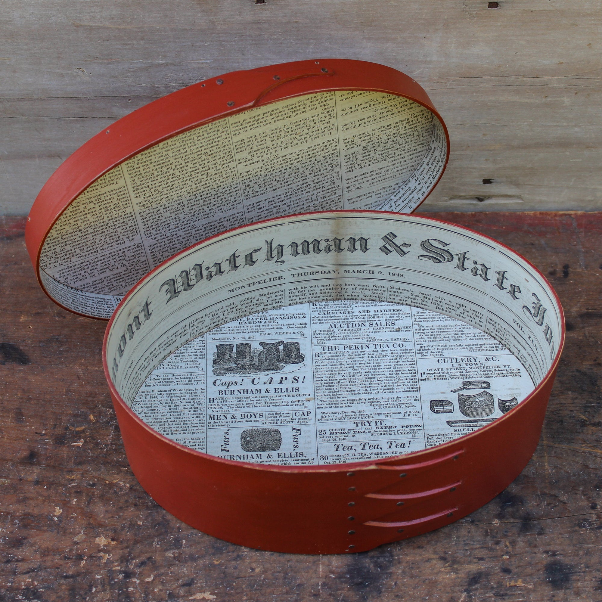 Paper-Lined Shaker Boxes