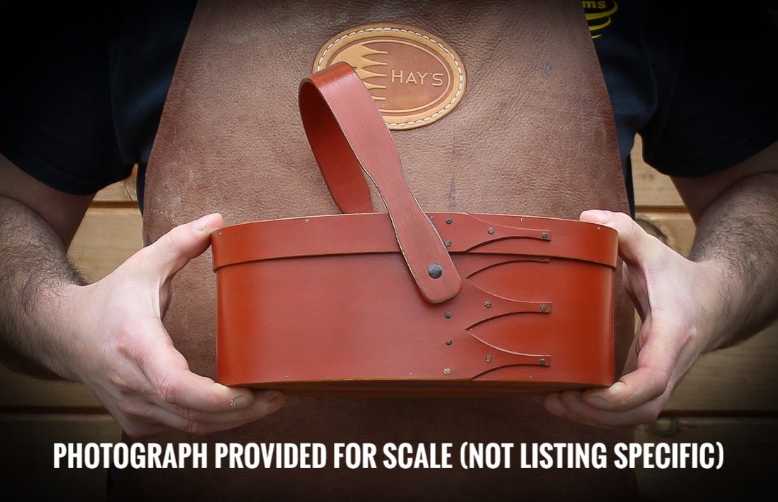Swing Handle Carrier, Antiqued Natural Finish