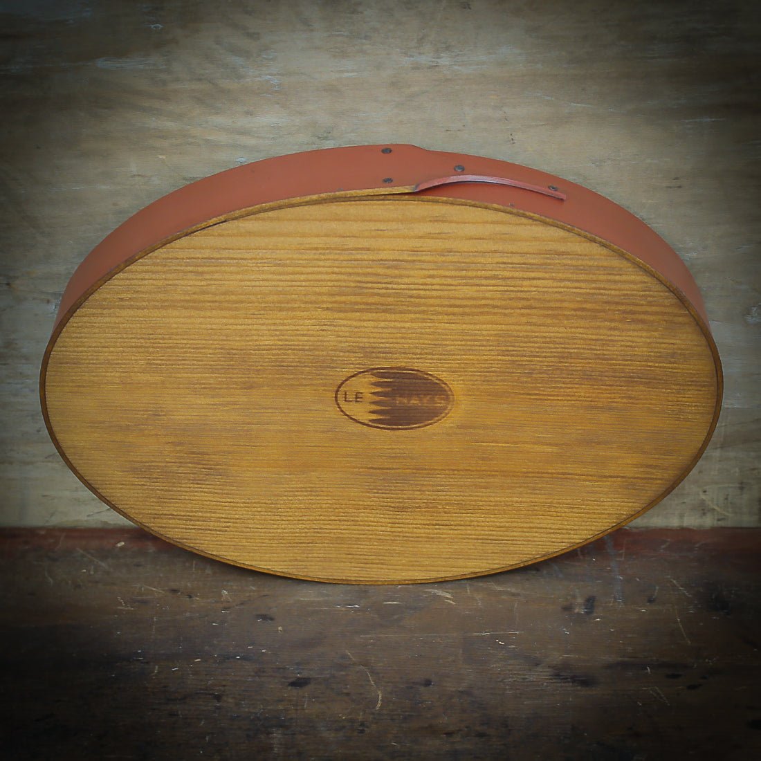 Shaker oval tray - handcrafted by LeHay’s Shaker Boxes