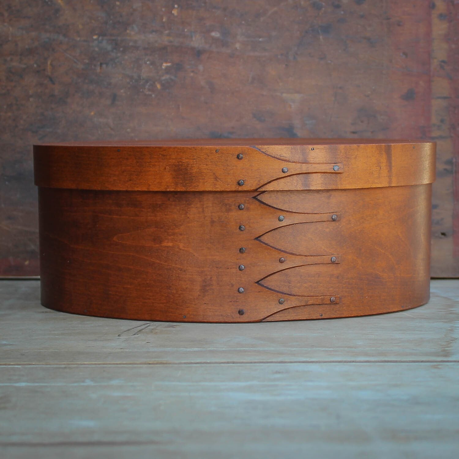 Shaker Oval Box, Size #6 | Handcrafted in Maine – LeHays Shaker Boxes