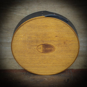Shaker Style Round Stitchers Tray, LeHays Shaker Boxes, Handcrafted in Maine, Bottom View